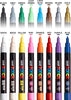 Uni Posca PC-3M Water Based Paint Marker Set, 0.9–1.3 mm Reversible Fine Tip