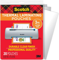 Scotch TP3854-20 Thermal Pouches, 8.9