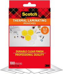 Scotch TP5900-20/100 Thermal Pouches, 4.3