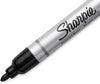 Sharpie 1794229 Pro Permanent Markers, Metal Barrel, Bullet Tip, Black, 12 Count