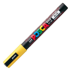 Uni Posca PC-3M Water-Based Paint Marker, Individual, 0.9-1.3 mm Reversible Fine Point