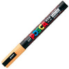 Uni Posca PC-3M Water-Based Paint Marker, Individual, 0.9-1.3 mm Reversible Fine Point