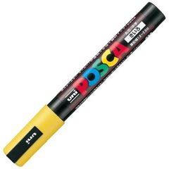 Uni Posca PC-5M Water-Based Paint Marker, Individual, 1.8–2.5 mm Reversible Medium Point