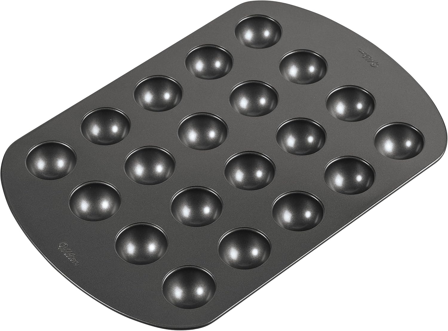 Wilton 2105-0129 Non-Stick Donut Hole Baking Pan, 20-Cavity