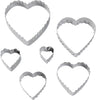 Wilton 417-2586/2588 6-Piece Nesting Fondant Double Cut-Outs Set