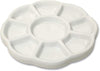 Yasutomo WCW208 9 Section Porcelain Paint Tray, 5 5/8” x 5 5/8” x 1/2″