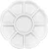 Yasutomo WCW208 9 Section Porcelain Paint Tray, 5 5/8” x 5 5/8” x 1/2″