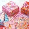 Japanese Washi Folding Origami Paper with Komon Prints, 6 inch, 100 sheets (1148)
