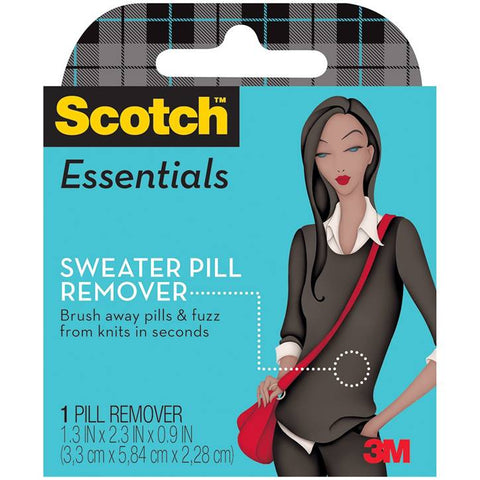 3M W-110-A Scotch Essentials Sweater Pill Remover, 1.3