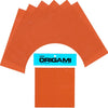 Aitoh Japanese Solid Color Origami Paper (6 inch, 50 sheets) Brown
