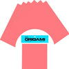 Aitoh Japanese Solid Color Origami Paper (6 inch, 50 sheets) Pink