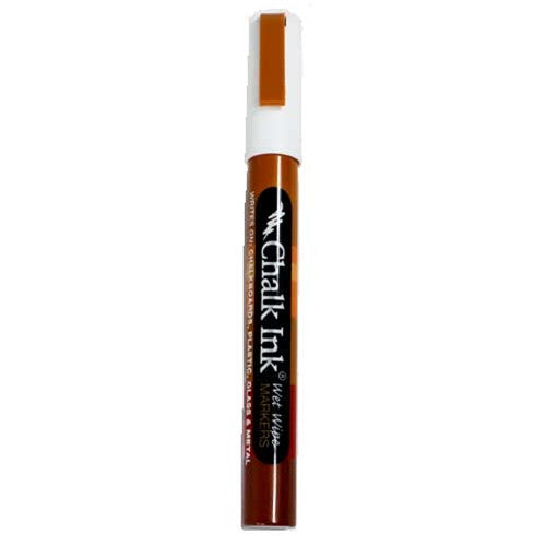 Chalk Ink Fine Tip Wet Wipe Marker, 1 mm