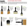 Liquitex Professional Freestyle Large Scale Brush, Splatter - Round