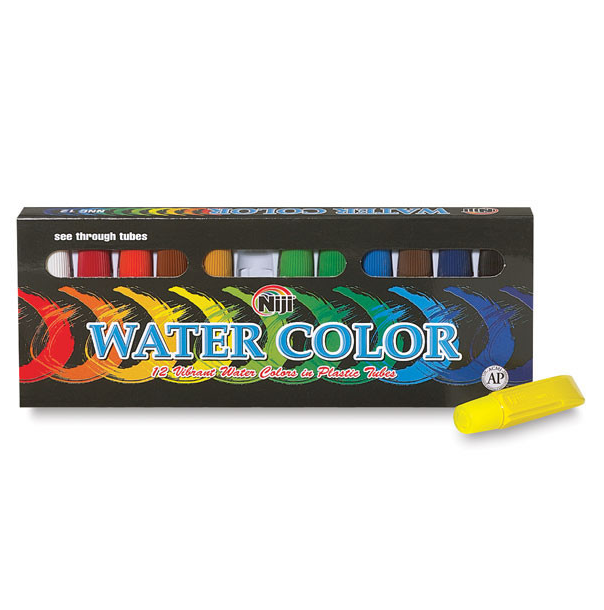 Niji Watercolor Sets 12-Tube Set