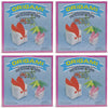 Aitoh OG-4300 Solid Color Origami Paper, 6 Inch Square, 300 Sheets, Bundle of 4 Packs