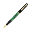Pelikan 994012-994103 M200 Fine Point Fountain Pen, Green Marble