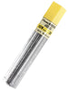 Pentel 50-9 Super Hi-Polymer Lead Refills, 0.9 mm Bold Line, 15 pcs per Tube, Box of 12 Tubes