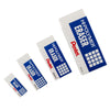 Pentel ZEH-05, 10, 20, 99 Hi-Polymer Block Eraser, White, 1 Eraser