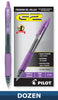Pilot 17137-31187 G2-07 Premium Gel Roller Pens, 0.7 mm Fine Point, Dozen Box