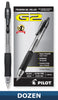 Pilot 31277-31279 G-2 Premium Gel Roller Pens, 0.38 mm Ultra Fine Point, Dozen Box