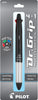 Pilot 36220 Dr. Grip 4+1 Multi-Function Retractable Ballpoint Pen + Pencil, Fine Point, Black Barrel, Black/Red/Blue/Green Inks