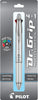Pilot 36220 Dr. Grip 4+1 Multi-Function Retractable Ballpoint Pen + Pencil, Fine Point, Black Barrel, Black/Red/Blue/Green Inks