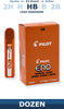 Pilot 60002-60007 Eno Mechanical Pencil Lead Refills, 60 mm Length, 0.5 mm, Dozen Box