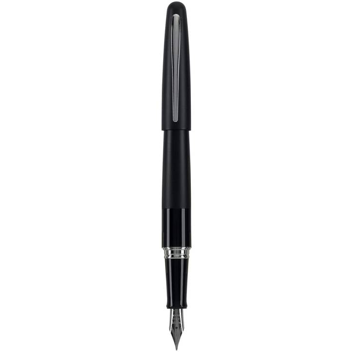 Pilot 91114 Metropolitan Fountain Pen, Black, 1.0 mm Stub nib