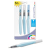 Pentel Arts Aquash Fine Point Water Brushes Assorted (FRHBFMBP3)