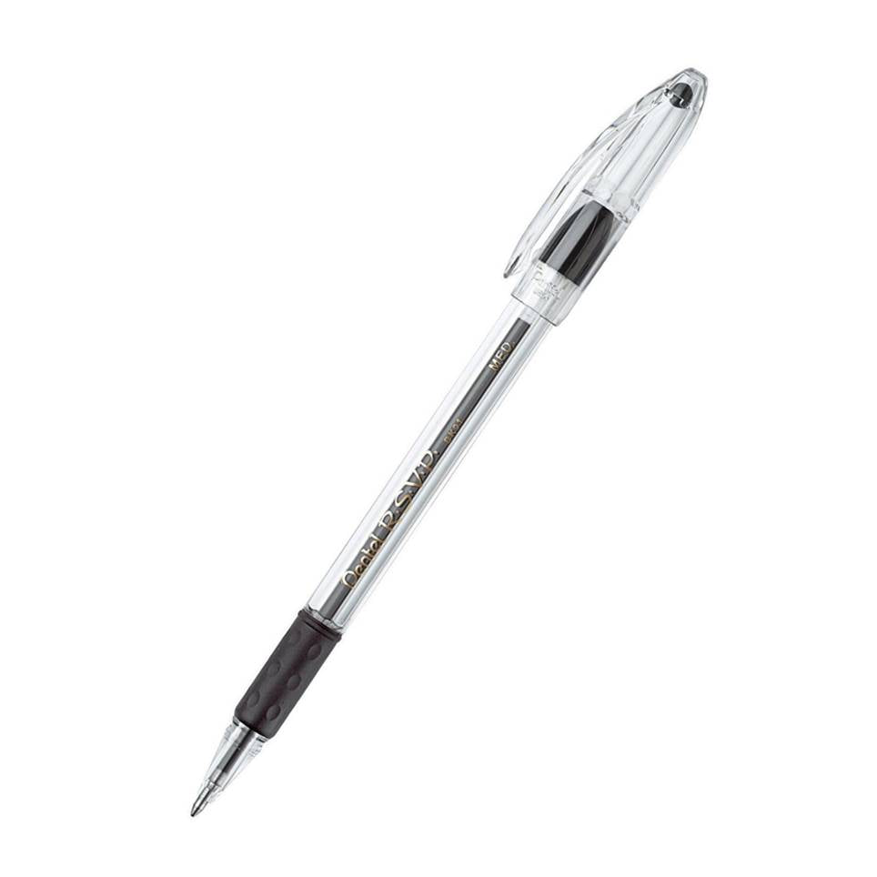 Pentel BK91 R.S.V.P. Ballpoint Pen, 1.0 mm Medium Line, 1 Pen