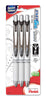 Pentel BLN75WBP3A, BLN75WBP3C EnerGel Pearl Deluxe Retractable Liquid Gel Pens, Needle Tip, 0.5mm Fine Line, Black Ink 3-Pack