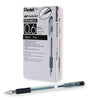 Pentel KN103, KN104, KN105, KN106, KN108 Arts Hybrid Technica Gel Pens, Black Ink, Dozen Box