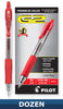 Pilot G2 05 Retractable Gel Ink Rollerball Pens, 0.5mm Extra Fine Point, Dozen Box
