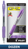 Pilot G2 05 Retractable Gel Ink Rollerball Pens, 0.5mm Extra Fine Point, Dozen Box