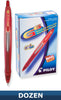 Pilot 31401-31403 G6 Retractable Gel Ink Rolling Ball Pens. 0.7 mm Fine Point, Dozen Box