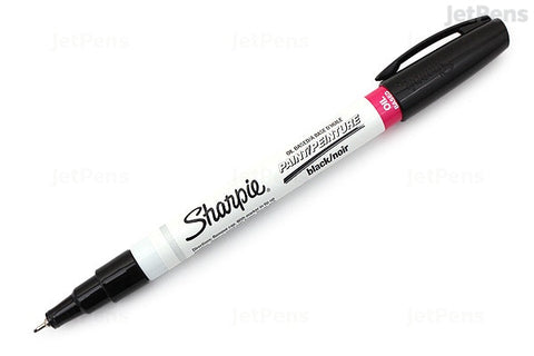 Sharpie 35526 Oil Based Extra Fine Point Black Markers, 2 Boxes of 12 for 24 Markers