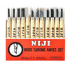 Yasutomo WK14 Standard 12-Piece Woodcarving Set