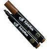 Yasutomo FabricMate Chisel Tip Fabric Markers Brown (NFP300E)