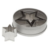 Ateco 7805 6-Piece Graduated Star Cookie Cutter Set