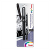 Pentel GFKP3BPA Arts Pocket Brush Pen with 2 Black Refills