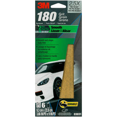 3M 03031-03039 Sandpaper, 3 2/3 in x 9 in