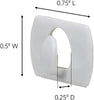 Command 17026-40ES Decorating Clips, 40 Clear Clips and 48 Small Clear Indoor Strips
