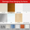 Command 17026-40ES Decorating Clips, 40 Clear Clips and 48 Small Clear Indoor Strips