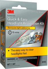 3M 39193-39195 Headlight Restoration Kit