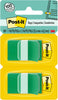 3M 680 Post-it Flags, 1 in. x 1.7 in., 50/Dispenser, 2 Dispensers/Pack, 100 Flags