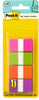 Post-it 680-PGOP2 Flags 0.94 in. x 1.7 in. Assorted Bright Colors (Pink, Green, Orange, Purple)