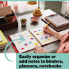 Post-it 683-5CF Page Flags in Portable Dispenser, 0.47 in x 1.7 in, 5 Colors, 20 Each Color