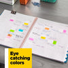 Post-it 683-5CF Page Flags in Portable Dispenser, 0.47 in x 1.7 in, 5 Colors, 20 Each Color