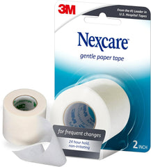 Nexcare 782 Gentle Paper First Aid Tape, 2 in x 10 yd