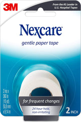 Nexcare 782 Gentle Paper First Aid Tape, 2 in x 10 yd